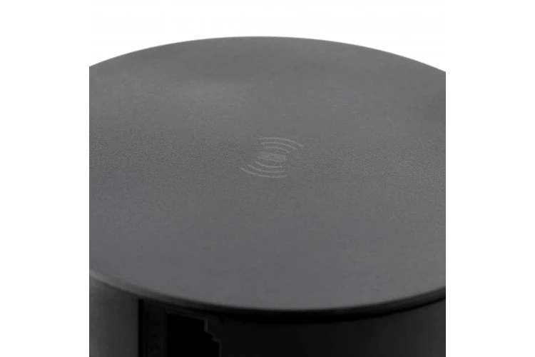 Przedłużacz biur wpuszcz COMFORT PLUS 120mm4x gn french2xUSB.2xRJ45ład induk 5Wprzew 15mczarny
