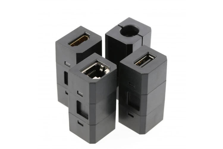 Przedłużacz biur wpuszcz CHARGER PLUS1 gn schukoUSB A+Cwymien USB-AHDMIRJ45przewód 15mczarny