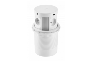 Przedłużacz biur wpuszcz COMFORT PLUS 120mm4x gn french2xUSB.2xRJ45ład indu 5Wprzew 15biały