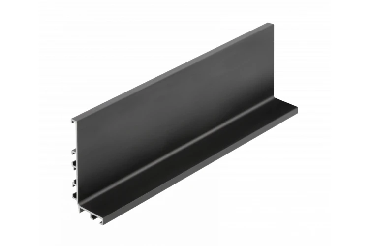Profil aluminiowy system bezuchwytowy VELLO z funkcją LED L czarny długość 410 m