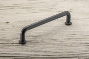 Uchwyt znalowy NORD C=160 mm czarny mat