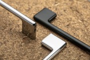 Uchwyt znalowy CAPRI C= 160 mm czarny mat