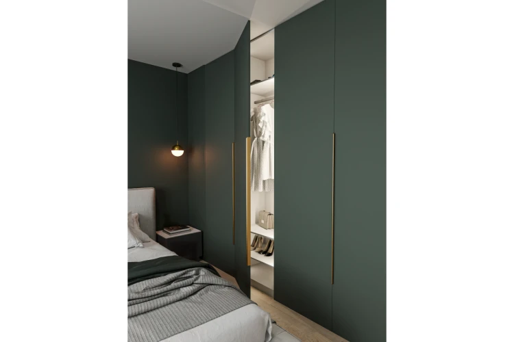 Uchwyt krawędziowy HEXA LONG 1200mm biały mat