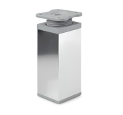 Nóżka mebl.D-027 H-100 A2/P3 chrom