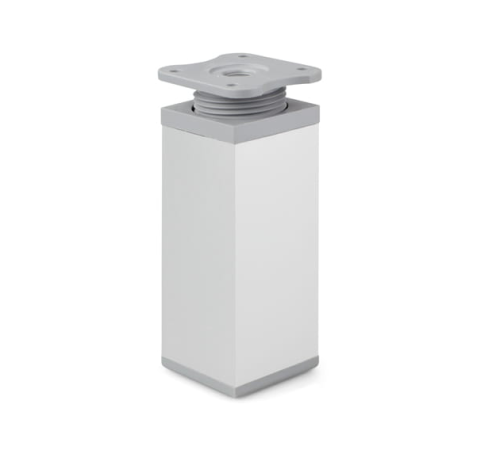 Nóżka meblowa D-027 H-100 A6/P3 aluminium