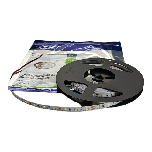 Taśma Flash 2835 300 LED neutralny biały 4000K 30W bez żelu 8mm Rolka 5m 12V
