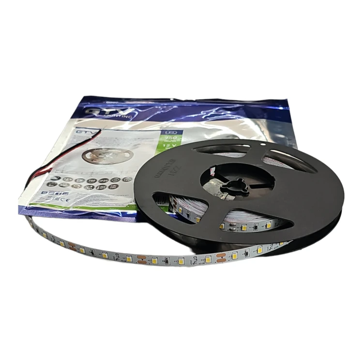 Taśma Flash 2835 300 LED neutralny biały 4000K 30W bez żelu 8mm Rolka 5m 12V