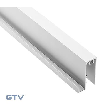 Listwa dolna FLAT LINE,10  L=3,00 SREBRNY