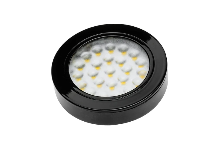Oprawa meblowa LED czarny połysk Vasco biały zimny