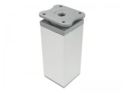 Nóżka meblowa D-027 H-100 A6/P3 aluminium