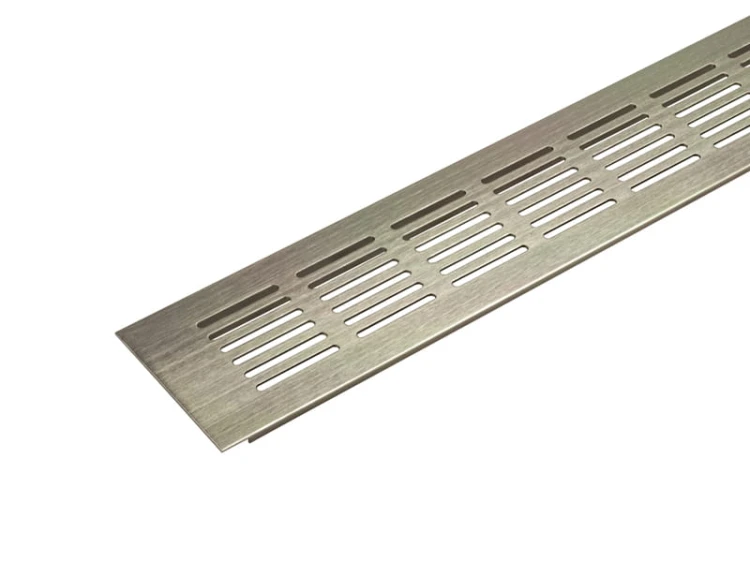Kratka wentylacyjna 250*60 A8 KR-445 inox