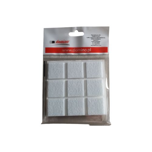 Filc 25x25 biały 15szt.