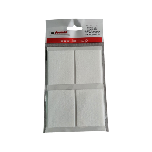 Filc 45x60 biały 4szt.