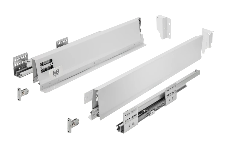 Szuflada MB PRO 550mm biała - niska H86
