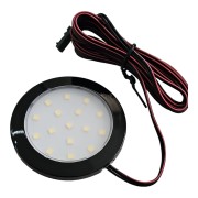 Oprawa LED Lumino czarny połysk 12V 1.5W zimne