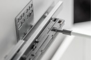 Szuflada GTV AXISPRO, H=167 mm, L=300 mm, push to open, pełny wysuw, antracyt