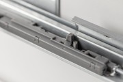 Szuflada GTV AXISPRO, H=116 mm, L=400 mm, push to open, pełny wysuw, antracyt