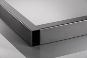 Noga stelażowa GTV INDUSTRIA, trapez, H=710 mm, W=820 mm, profil 80 x 40, stal, czarny