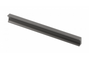 Uchwyt meblowy GTV GROOVE, C=160 mm, L=190 mm, Al, czarny mat