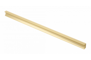 Uchwyt meblowy GTV GROOVE, C=320 mm, L=360 mm, Al, jasne złoto szczotkowane