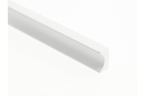 Uchwyt meblowy GTV GROOVE LONG, C=3x352 mm, L=1200 mm, Al, biały mat
