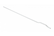 Uchwyt meblowy GTV GRAVEL LONG, C=224/448/480 mm, L= 1200 mm, Al, biały mat