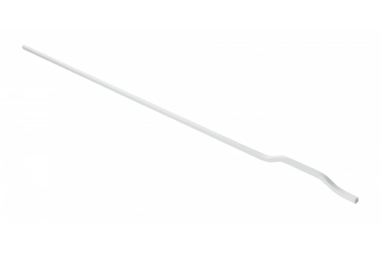 Uchwyt meblowy GTV GRAVEL LONG, C=224/448/480 mm, L= 1200 mm, Al, biały mat