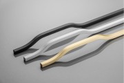 Uchwyt meblowy GTV GRAVEL LONG, C=224/448/480 mm, L= 1200 mm, Al, biały mat