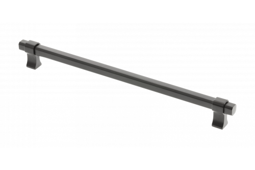 Uchwyt meblowy GTV IMPERIAL, C=256 mm, L=290 mm, ZnAl, czarny mat
