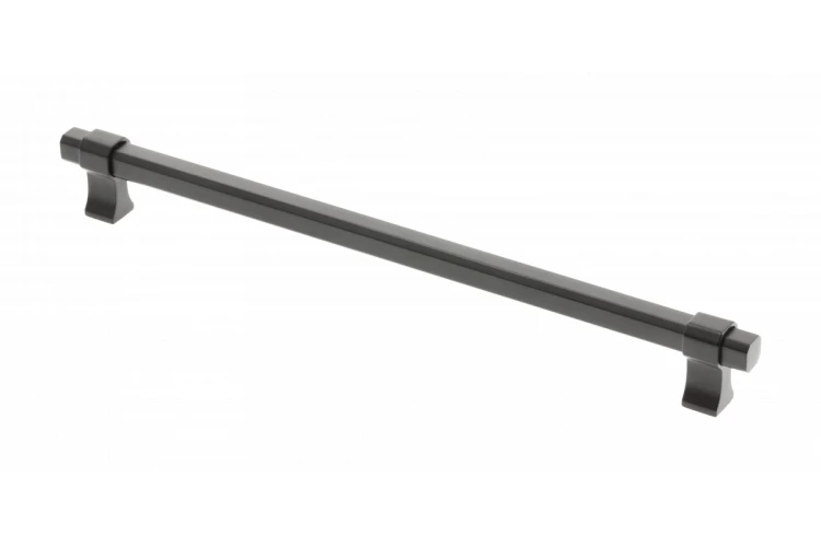 Uchwyt meblowy GTV IMPERIAL, C=256 mm, L=290 mm, ZnAl, czarny mat