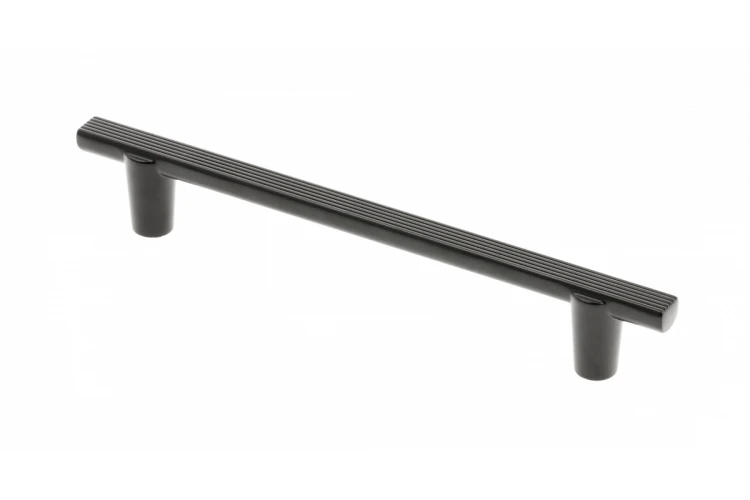 Uchwyt meblowy GTV RAY, C=128 mm, L=168 mm, ZnAl, czarny mat