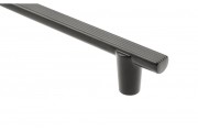 Uchwyt meblowy GTV RAY, C=128 mm, L=168 mm, ZnAl, czarny mat