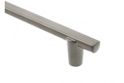 Uchwyt meblowy GTV RAY, C=192 mm, L=232 mm, ZnAl, jasny grafit