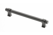 Uchwyt meblowy GTV IMPERIAL, C=160 mm, L=194 mm, ZnAl, czarny mat