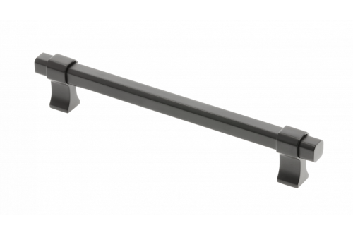 Uchwyt meblowy GTV IMPERIAL, C=160 mm, L=194 mm, ZnAl, czarny mat