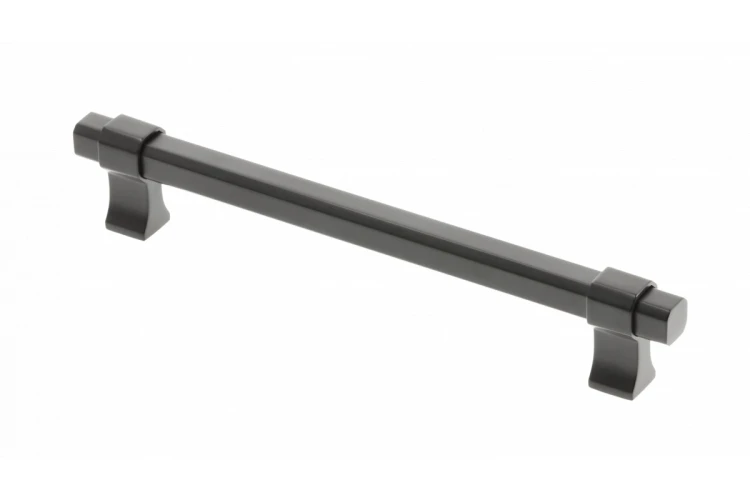 Uchwyt meblowy GTV IMPERIAL, C=160 mm, L=194 mm, ZnAl, czarny mat