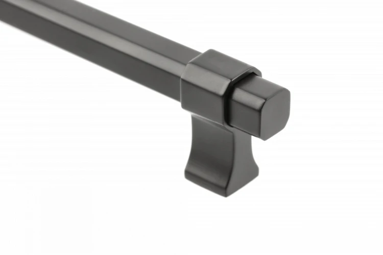 Uchwyt meblowy GTV IMPERIAL, C=160 mm, L=194 mm, ZnAl, czarny mat