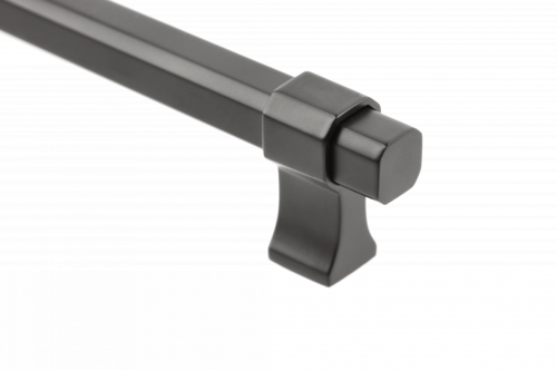 Uchwyt meblowy GTV IMPERIAL, C=320 mm, L=354 mm, ZnAl, czarny mat