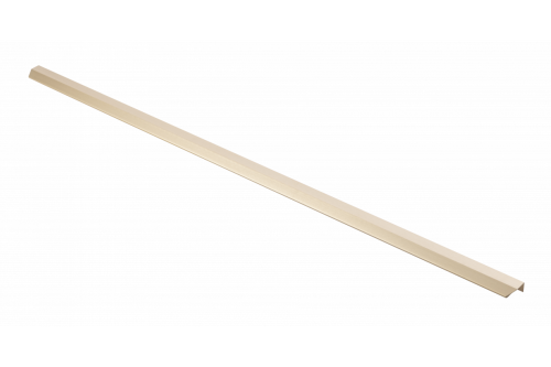 Uchwyt meblowy GTV TREX CROSS LONG, C=3x352 mm, L= 1200 mm, Al, jasne złoto szczotkowane