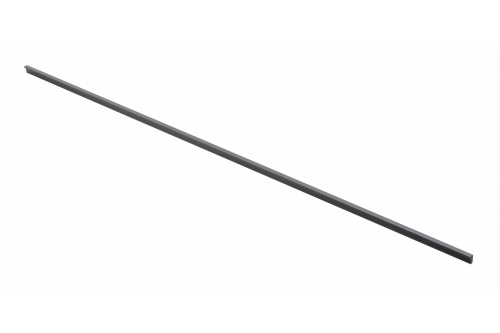 Uchwyt meblowy GTV PILLAR LONG, C=3x352 mm, L=1200 mm, Al, czarny mat