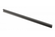 Uchwyt meblowy GTV GROOVE, C=320 mm, L=360 mm, Al, czarny mat