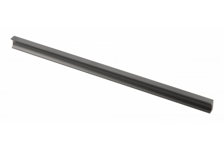 Uchwyt meblowy GTV GROOVE, C=320 mm, L=360 mm, Al, czarny mat