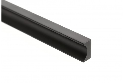 Uchwyt meblowy GTV GROOVE LONG, C=3x352 mm, L=1200 mm, Al, czarny mat