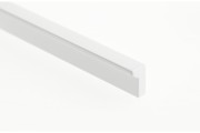 Uchwyt meblowy GTV PILLAR LONG, C=3x352 mm, L=1200 mm, Al, biały mat