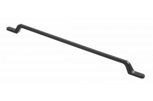 Uchwyt meblowy GTV FLAVIO, C=320 mm, L=385 mm, ZnAl, czarny mat