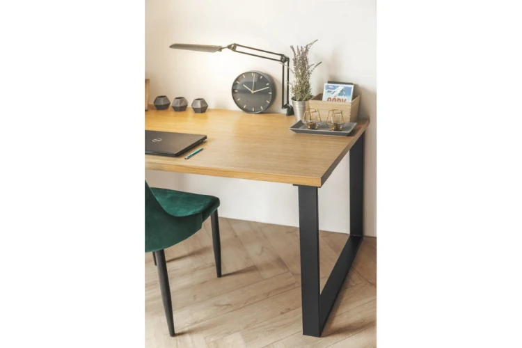 Noga stelażowa GTV INDUSTRIA, prostokąt, H=710 mm, W=820 mm, profil 80 x 20, stal, czarny