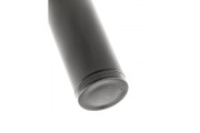Nóżka meblowa GTV RONDA SIMPLE, wspornikowa, H=150 mm, fi25 mm, stal, czarny mat