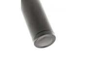 Nóżka meblowa GTV RONDA SIMPLE, wspornikowa, H=180 mm, fi25 mm, stal, czarny mat