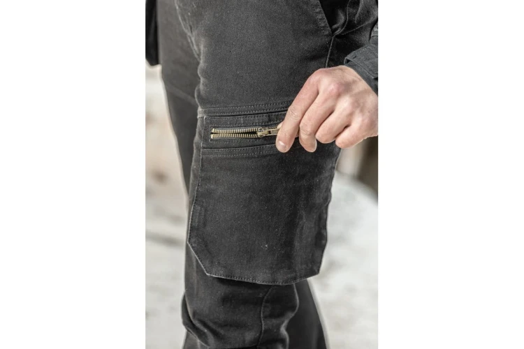 ESDORF spodnie ochronne jeans czarne 2XL (56)