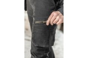 ESDORF spodnie ochronne jeans czarne S (48)